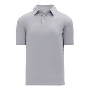 Men’s Classic Gray Polo Shirt, NWT, Multiple Sizes